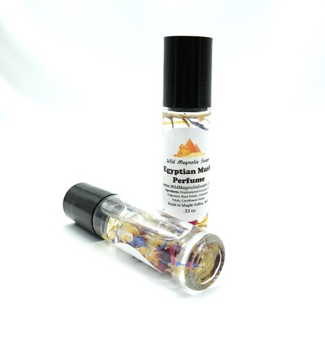 Roller Ball Perfume, Perfume Roller, Egyptian Musk, Roll On Perfume, Roll On Bottles, Perfume And Cologne, Roller Ball, Sls Free Products, Perfume Oil