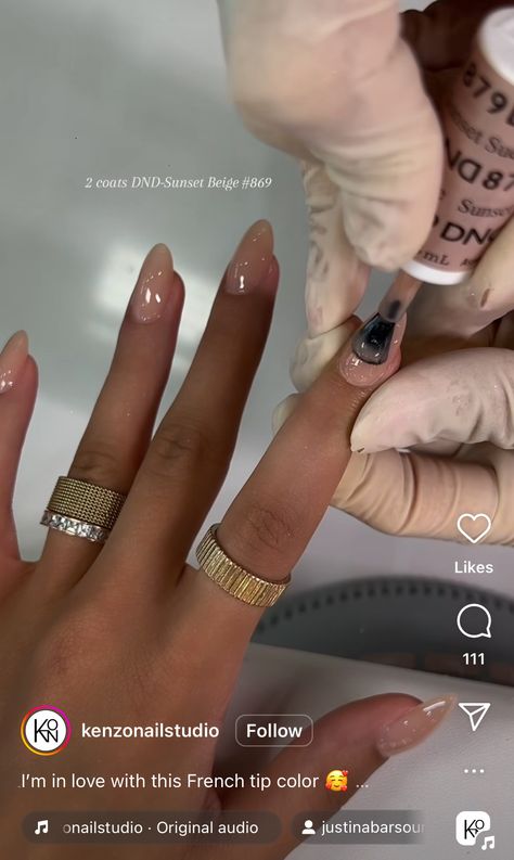 Butterscotch Nail Color, Nails Dnd Colors, Dnd Nude Colors, Dnd Nail Colors, Natural Acrylic, Natural Acrylic Nails, Nude Nail, Dope Nails, Nail Color