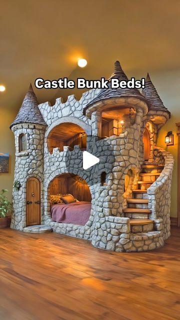 Bunk Beds, Castle, Bed, Interior Design, Instagram, Design