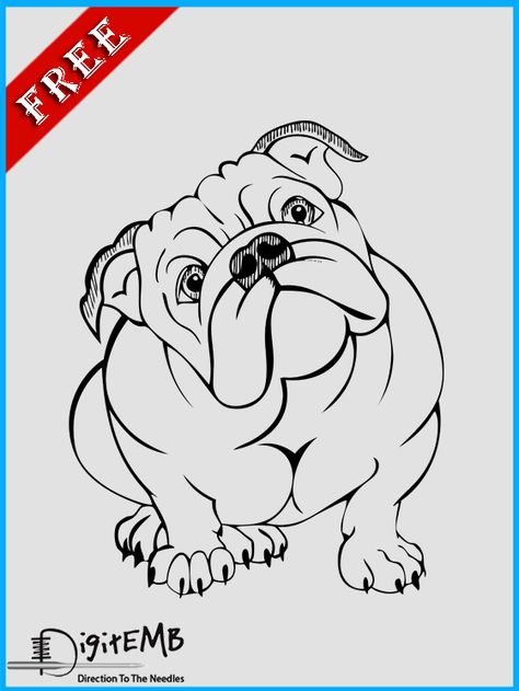 Bull Dog Vector design is available for free of cost for Screen Printing purpose! Tattoo English, English Bulldog Art, Bulldog Drawing, Dogs Tattoo, Bulldog Tattoo, Easiest Dogs To Train, Dog Sketch, Bulldog Art, English Bulldog Puppies