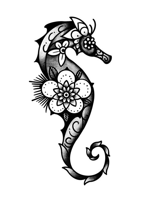 Seahorse Tattoos, Chest Tattoo Ideas, Procreate Tattoo, Seahorse Tattoo, Dolphins Tattoo, Mystical Tattoos, Chest Hair, Finger Bracelets, Best Fragrance For Men