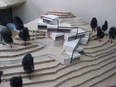 Architecture Topography Model, Topography Model, Topography Architecture, Urban Spaces Design, Layered Architecture, Conceptual Model Architecture, Architecture Design Presentation, Urban Design Concept, Concept Models Architecture