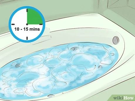 How to Clean a Jetted Tub: 14 Steps (with Pictures) - wikiHow Life Cleaning A Jacuzzi Tub, Clean Jetted Tub, Reglaze Bathtub, Dream Bathtub, Jacuzzi Bathtub, Refinish Bathtub, Jetted Bath Tubs, Clean Bathtub, Dishwasher Tablets