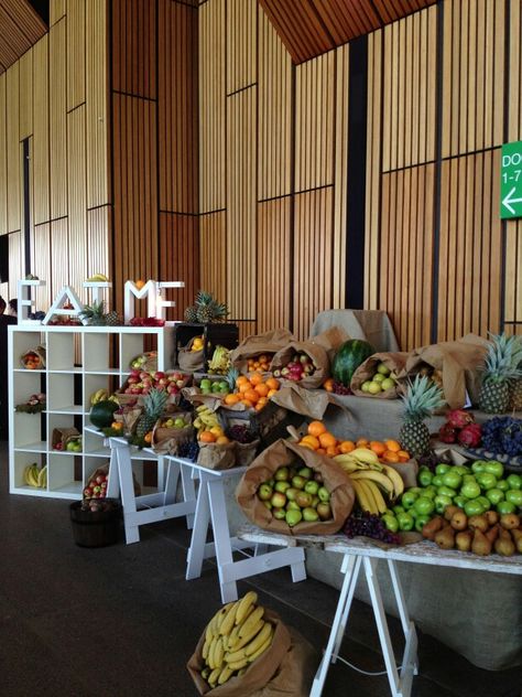 Delicious and healthy fruit station. Great impact by ARIA Catering. Fruit Station, Healthy Fruit, Food Stations, Healthy Fruits, Fruit