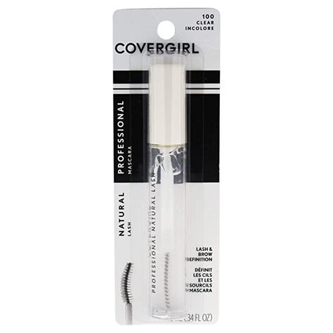 Mascara Covergirl, Mascara Clear, Covergirl Mascara, Clear Mascara, Natural Mascara, Cover Girl Makeup, Fiber Mascara, Lash Mascara, Black Mascara