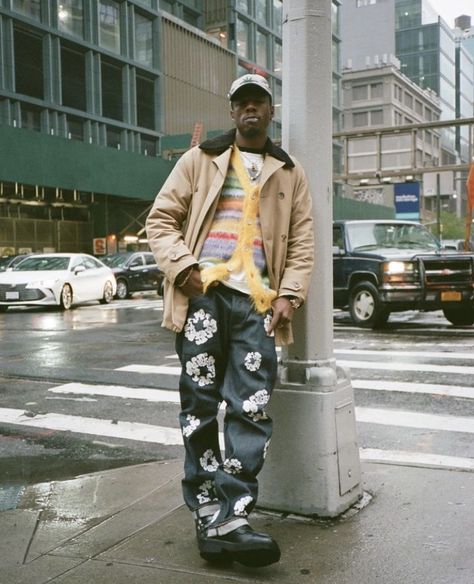 Joey Badass, Stylish Fits, Plant A Garden, Badass Outfit, Streetwear Inspo, Badass Aesthetic, Fits Aesthetic, Badass Style, Street Style Outfits Men