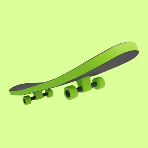 Skateboard 3d illustration 3d Skateboard, Psd Icon, 3d Illustration, Vector Photo, Graphic Resources, Skateboard, Anime, Quick Saves