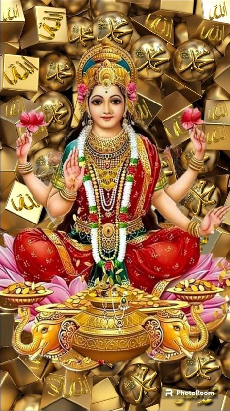 Maha Laxmi Goddesses, Maha Lakshmi Images, Diwali Gods, Mata Lakshmi, Shree Ram Photos, Laxmi Mata, Lakshmi Photos, Maa Lakshmi, Durga Picture