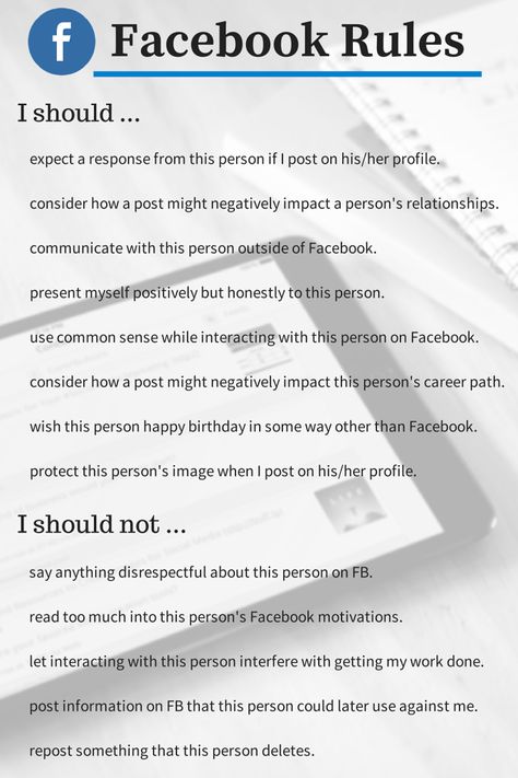 Facebook Rules of Engagement Counseling Teens, Group Counseling Activities, Using Facebook For Business, Unwritten Rules, Facebook Marketing Strategy, Counseling Kids, Counseling Activities, Spoken Words, Social Media Infographic