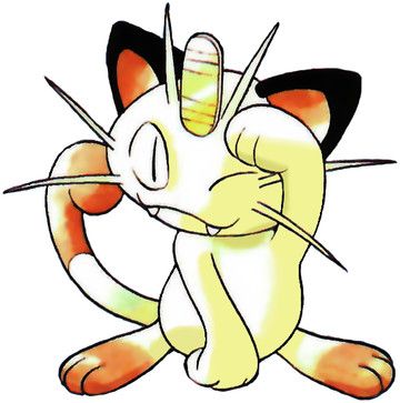 Meowth official artwork gallery | Pokémon Database Pokemon Meowth, Beckoning Cat, Pokemon Blue, Artwork Gallery, Maneki Neko, Game Boy, Lucky Cat, Concept Art, Pokemon