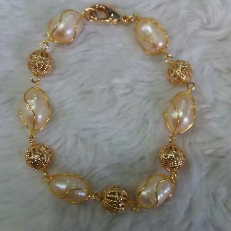 Cheap Gold Jewelry, Baby Jewelry Gold, Baby Jewellery, Pearls Jewellery, Kids Gold Jewelry, Gold Bracelet Simple, Gold Jewels Design, Gold Bridal Necklace, Gold Pearl Jewelry