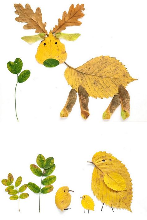 Leaf Crafts Kids, Fall Leaf Crafts, Crafts Easy Diy, Leaf Print Art, Autumn Leaves Craft, Leaf Projects, Autumn Leaves Art, Diy Leaves, Fall Arts And Crafts