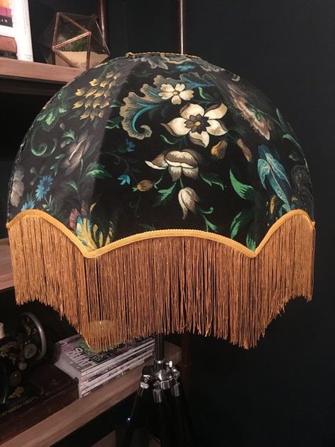 THE HOUSE OF HACKNEY HACK- DIY TASSEL LAMPSHADE — HOUSE LUST Wire Lampshade, House Of Hackney, British Interior, Ceiling Shades, Diy Tassel, Diy Lamp Shade, Design Rules, Lamp Cover, Printed Cushions