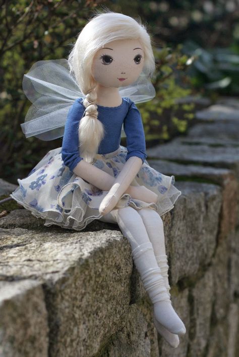 Anna Doll, Homemade Dolls, Waldorf Dolls, Sewing Dolls, Textile Doll, Sewing Toys, Fairy Dolls, Felt Dolls, Soft Dolls