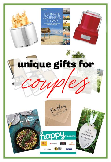 Gifts for Couples - great list of unique gifts for couples on your holiday gift list! #giftguide #giftideas #giftsforcouples #couplesgifts #christmasgiftsforcouples #giftideasforcouples #couples #gifts #couplesgiftsforchristmas Good Gifts For Couples, Gifts For Older Couples, Tech Gifts For Men, Unique Gifts For Couples, Spa Items, Holiday Gift List, Couples Gifts, Good Gifts, Gifts For Couples