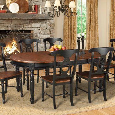 A-America British Isles Oval Dining Table - BRIMB6310 English Houses, Solid Wood Dining Set, Table Makeover, Oval Table Dining, Oval Table, British Isles, Redo Furniture, Refinishing Furniture, Dining Room Sets