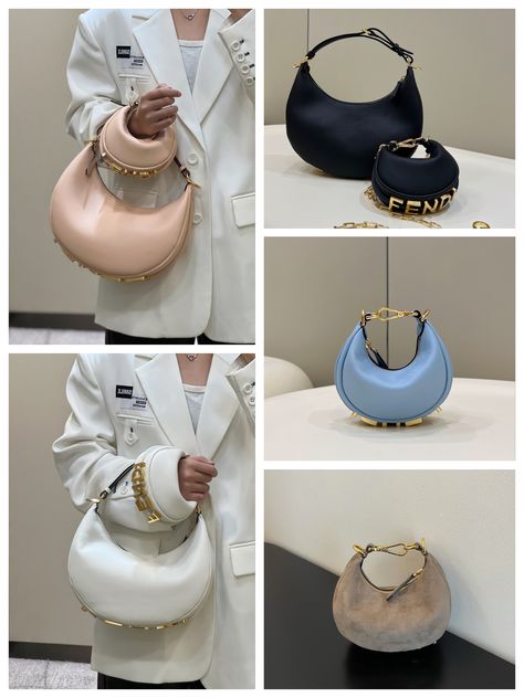 Fendi Pink, Fendi Mini, Bag Obsession, Hobo Handbag, Hobo Shoulder Bag, Chloe Drew, Pink Mini, Hobo Handbags, Fendi Bags