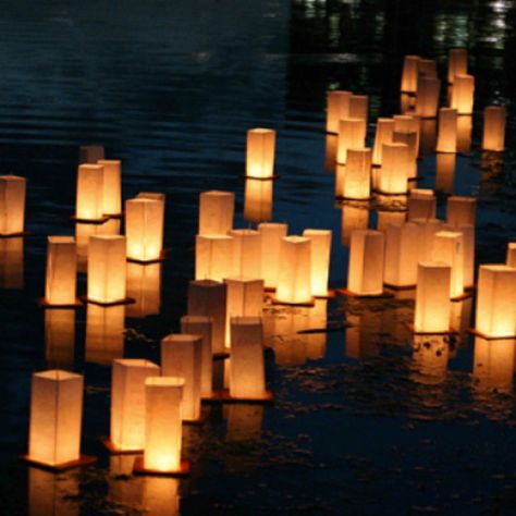 Pool lights Floating Water Lanterns, Candle Therapy, Lanterns Floating, Floating Paper Lanterns, Water Lantern Festival, Autogenic Training, Wish Lanterns, Pool Wedding, Floating Lanterns