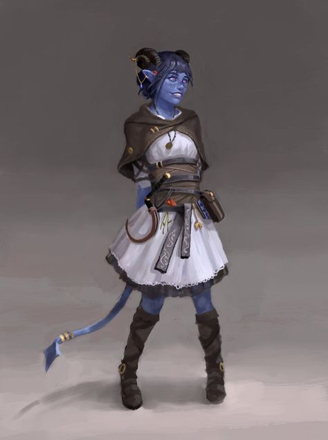 Jester Tiefling Cleric Female, Jester Cosplay, Tiefling Female, Blue Skin, Mighty Nein, Critical Role Fan Art, Dungeons And Dragons Characters, Arte Fantasy, Fantasy Rpg