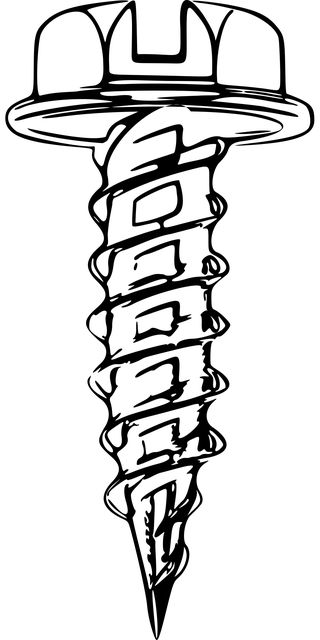 Screw Tattoo Ideas, Screw Illustration, Screw Drawing, Bolt Drawing, Screw Tattoo, Fridge Ideas, Small Tattoos For Guys, Comic Drawing, Screws And Bolts