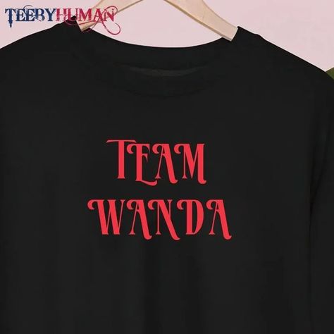 Team Wanda Classic T-Shirt Unisex Sweatshirt Marvel Hoodie Check more at https://teebyhuman.com/product/team-wanda-classic-t-shirt-unisex-sweatshirt-marvel-hoodie/ Wanda Maximoff Sweatshirt, Scarlett Witch T Shirt, Marvel Merchandise Clothing, Marvel Crewneck Sweatshirt, Marvel Hoodie, Marvel Wanda, Marvel Clothes Sweatshirts & Hoodies, Wanda Maximoff, Unisex Sweatshirt