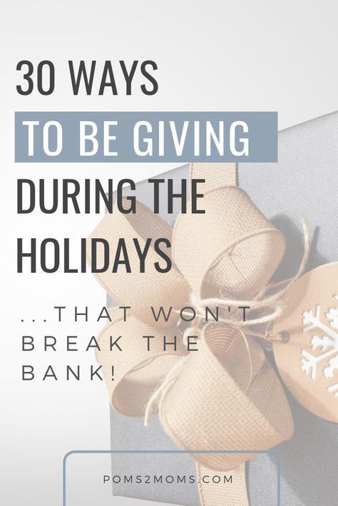 It's the season for thinking of others. Acts of service and acts of kindness are the #reasonfortheseason and sometimes, it's hard to know EXACTLY what to do. Here are 30 ideas for #givingback this holiday season that can help promote an attitude of gratefulness and giving for you and your family. #actsofservice #actsofkindness #communityservice #communityserviceideas  #communityhelpers #serviceprojects #actsofgiving #thoughtsnotthings #nonpresentgifts #christmas2019 Six Friends, Community Service Ideas, Acts Of Service, Christmas Cookies Gift, Appalachian State University, Appalachian State, Christmas Guide, Mama Blog, Healthy Holidays