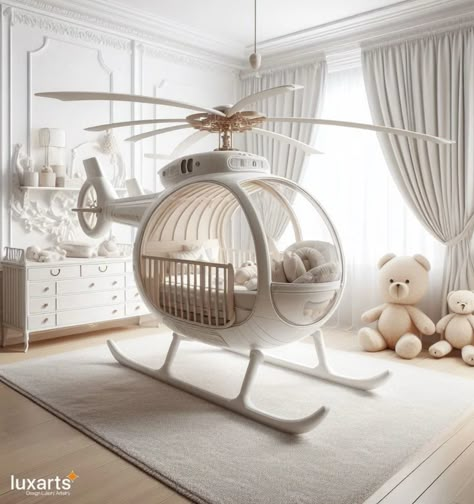 Luxury Baby Nursery, Luxury Baby Room, Hiasan Bilik Tidur, Up In The Clouds, Baby Room Organization, Baby Room Themes, Baby Room Inspiration, Nursery Room Inspiration, Baby Boy Room