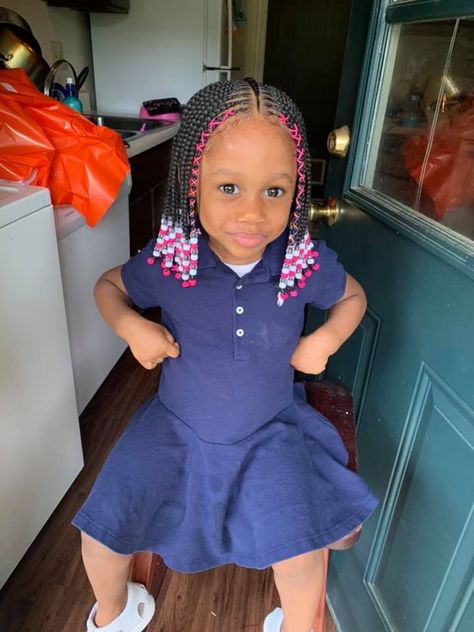 African Baby Hairstyles, Neon Braids, Toddler Braid Styles, Kiddie Hairstyles, Girls Braided Hairstyles Kids, Hair Braiding Styles, Black Baby Girl Hairstyles, Children Hairstyles, Baby Girl Hairstyles Curly