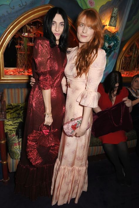 Susie Cave with Florence Welch, a noted fan of the Vampire's Wife Whowhatwear Uk, Florence Welch Style, Susie Cave, Wife Dress, Vampires Wife, Vampire's Wife, The Vampires Wife, Bad Photos, Florence Welch