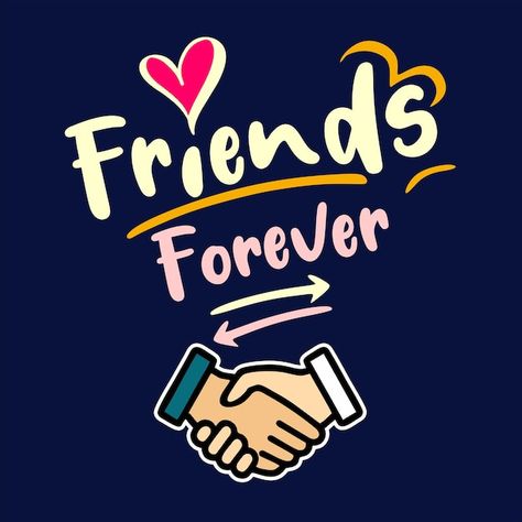 Best friends forever banner design frien... | Premium Vector #Freepik #vector #love-typography #friends-forever #friendship-day #friendship-background Friendship Background, Friendship Poster, Love Typography, Best Friend Day, Friends Day, Friendship Day, 12 November, Psd Icon, My Photo Gallery