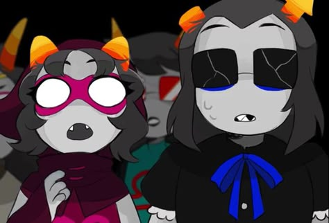 Matching Homestuck Pfp, Homestuck Horns, Homestuck Equius, Homestuck Nepeta, Homestuck Scenes, Homestuck Marvus Xoloto, Homestuck Screenshots, Homestuck Trolls, Home Stuck