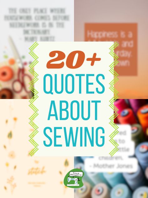 Looing for quotes and phrases all about sewing? In this post I have rounded up all types of stitching related quotes for you to enjoy! If you like this post, you are also going to Funny Sewing Quotes, Sewing Inspiration Quotes, Sewing Quotes Funny, Craft Sayings, Related Quotes, Boho Bag Pattern, Sewing Piping, Old Bed Sheets, Sewing Humor