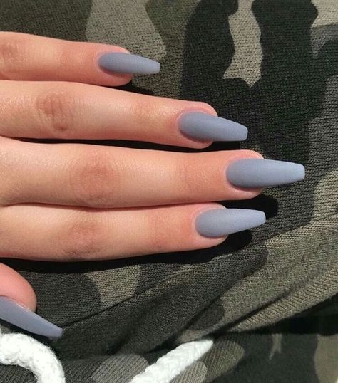 Matte Acrylic Nails, Nagel Tips, Acrylic Nails Coffin, Dream Nails, Coffin Nails Designs, Pretty Acrylic Nails, Short Acrylic Nails, Matte Nails, Best Acrylic Nails