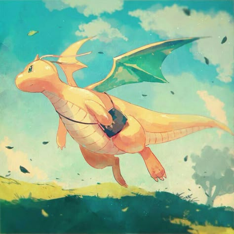 Dragon Pokemon, Dragon Flying, Pokemon Painting, Pokemon Dragon, Mega Pokemon, Pokemon Backgrounds, Cute Pokemon Pictures, Pokemon Images, Pokemon Fanart