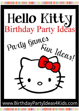 Hello Kitty Party | Birthday Party Ideas for Kids Pin The Bow On Hello Kitty, Hello Kitty Party Games Activities, Hello Kitty Birthday Party Activities, Sanrio Party Games, Hello Kitty Birthday Games, Hello Kitty Party Games, Hello Kitty Activities, Party Games For Girls, Manners Preschool