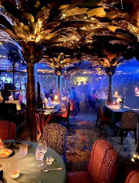 Annabel's: Jungle-Themed Basement Nightclub | 46 Berkeley Square, Mayfair, London | Martin Brudnizki design Annabels Mayfair, Basement Nightclub, Martin Brudnizki, London Nightclubs, Berkeley Square, Future Vision, Mayfair London, Bars And Clubs, London United Kingdom