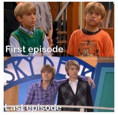 The Suite Life Of Zack and Cody→ The Suite Life On Deck  Dylan & Cole Spouse The Suite Life On Deck, Suite Life On Deck, Suit Life On Deck, Old Disney Shows, Cole Spouse, Old Disney Channel, Right In The Childhood, Dylan And Cole, Disney Channel Shows