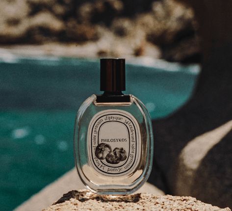 Philosykos Collection Parisian Lifestyle Inspiration, Diptyque Philosykos, Romantic Perfume, French Riviera Style, Diptyque Paris, Centifolia Rose, French Pharmacy, Summer Perfume, French Summer