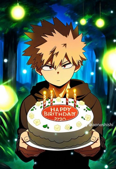 Angry Puppy, Happy Birthday Signs, Bakugo Katsuki, Katsuki Bakugou, Bakugou Katsuki, Birthday Sign, Baku, Anime Chibi, Feel Good Videos