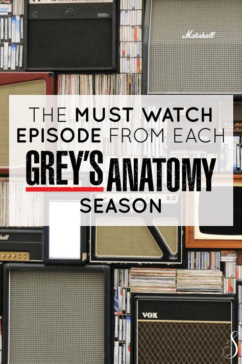 The Must Watch Episode from Each Grey's Anatomy Season Greys Anatomy Watch When List, Greys Anatomy Season 5, Season 19 Greys Anatomy, Greys Anatomy Episodes To Watch When, Best Greys Anatomy Episodes, M.a.g.i.c Greys Anatomy, Watch Greys Anatomy, Greys Anatomy Facts, Sara Miller