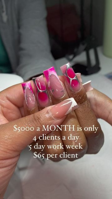 ATLANTA NAIL TECH 💅🏽 on Instagram: "What are you waiting for? 😫 Stop putting off starting your nail career 💅   I want to help you get started for an affordable price 💕.   You will receive “THE ULTIMATE ACRYLIC BIBLE” EBOOK, FREE entry to VIP chat, FREE beginners youtube playlist, FREE nail supply list, FREE mentorship.   If youre a beginner nail tech & you need help starting your journey comment “ME” down below. Ill send you an affordable course to help you jump start your nail career🎁 . #atlnails #nails #nailtech #nailtechlife #beginnernailtech #beginnernailtechs #nailkits" Starting A Nail Business, Nail Pricing List, Nail Tech Promotion Ideas, Nail Tech Instagram Name Ideas, Nail Tech Vision Board Ideas, Beginner Nail Tech Prices, Nail Tech Prices, Lash And Nail Room Ideas, Beginner Nail Tech Supplies List