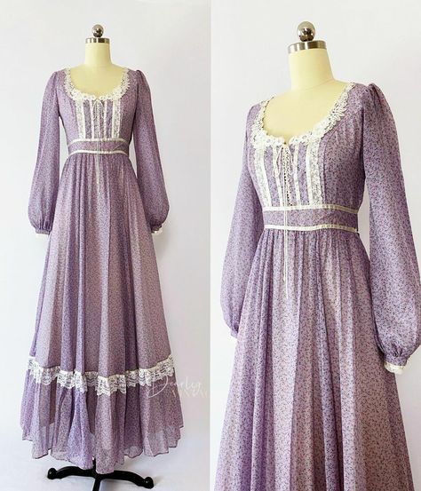 Poofy Dress, Cottagecore Outfits, Gunne Sax Dress, Fantasy Dress, Fantasy Fashion, Historical Fashion, Modest Outfits, Sewing Dresses, Instagram Sign