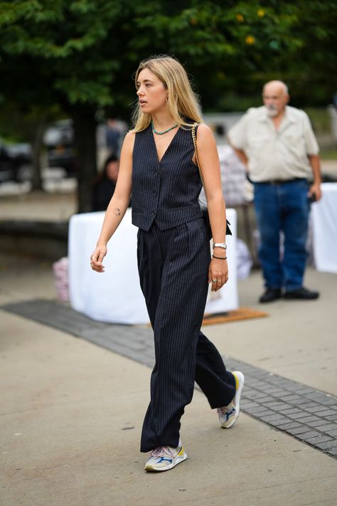 Chique Outfit, New York Outfits, Chic Business Casual, Fest Outfits, New York Fashion Week Street Style, Chique Outfits, Neue Outfits, Looks Street Style, Street Style Summer