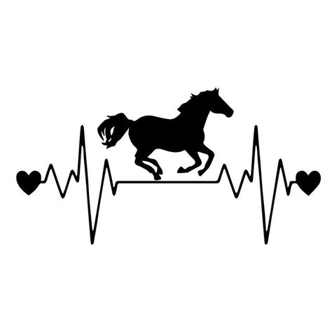 Veterinarian Tattoo, Horse Tattoo Design, Horse Art Drawing, Hand Tattoos For Girls, Western Tattoos, Tattoo Outline Drawing, Horse Silhouette, Horse Tattoo, Horse Drawing