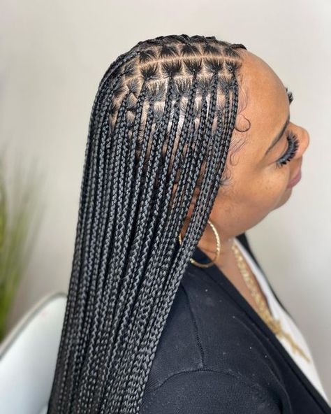 Waist Length Small Knotless Braids, Small Knotless Box Braids Waist Length, Tiny Knotless Box Braids, Long Small Knotless Braids, Extra Small Knotless Box Braids, Extra Small Knotless Braids, Smeduiem Knotless, Small Knotless Box Braids Long, Waist Length Knotless Braids