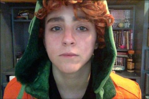 Kyle Broflovski Face Claim, Kyle Cosplay South Park, Kyle Broflovski Cosplay, Southpark Cosplay, South Park Cosplay, Kyle South Park, South Park Memes, Style South Park, North Garden