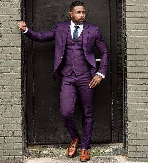 Red Suit For Men, Mens Purple Blazer Outfit, Men’s Purple Suit, Boys Prom Outfit Ideas, Single-breasted Purple Suit For Business, Prom Looks For Guys, Luxury Purple Men's Blazer, Men’s Purple Blazer, Boy Prom Outfit