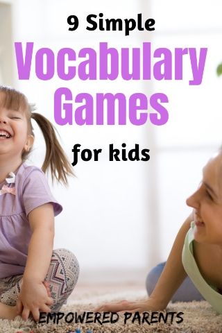 Attention Span Activities, Teaching Vocabulary Activities, Language Games For Kids, Fun English Games, Home Games For Kids, Esl Vocabulary Games, Vocabulary Games For Kids, English Games For Kids, Kindergarten Vocabulary