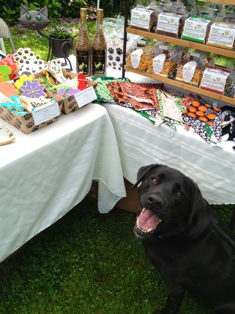 Ellington Farmers Market.  You can decorate treats for your best four legged friend this Saturday at Happiness is a Warm Puppy Dog Day from 9-12. Pastries 4 Pets will provide everything you need to create a unique gift for your dog.  http://ellingtonfarmersmarket.com/ Dog Treat Market Display, Farmers Market Dog Treat Display, Farmers Market Display Dog Treats, Dog Treat Display Ideas, Dog Treat Packaging, Dog Marketing, Pet Treats Recipes, Healthy Dog Treats Homemade, Dog Bakery