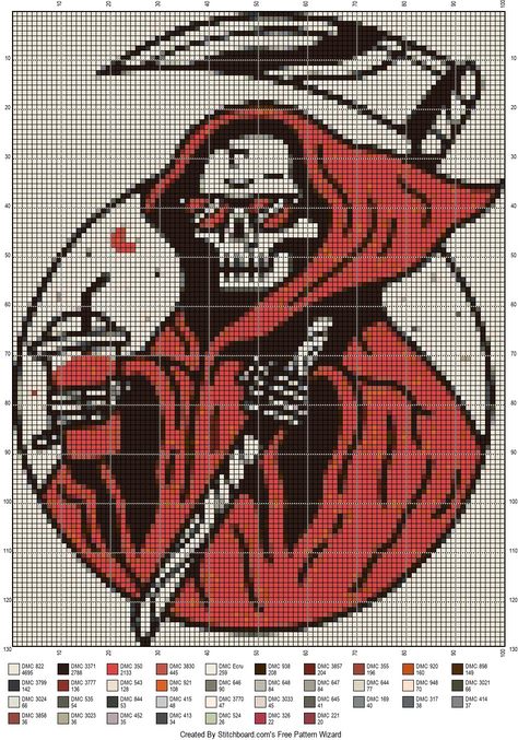 Crazy Cross Stitch, Skull Tapestry Crochet, Pentagram Pixel Art, Trippy Cross Stitch, Gothic Pixel Art, Goth Pixel Art, Creepy Cross Stitch, Alien Cross Stitch, Skull Cross Stitch Pattern